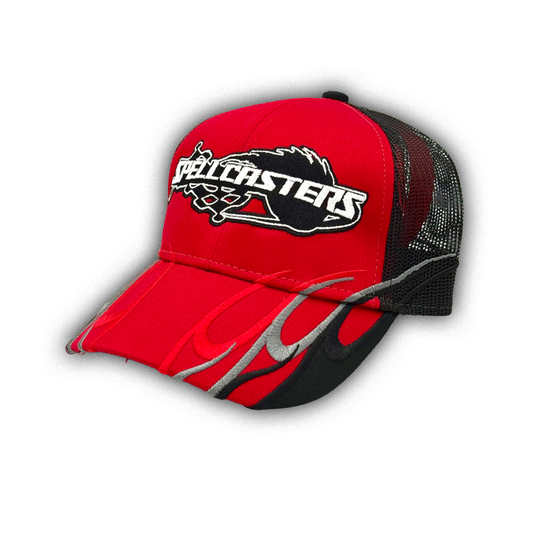 Spellcasters Logo Flame Hat (Red)